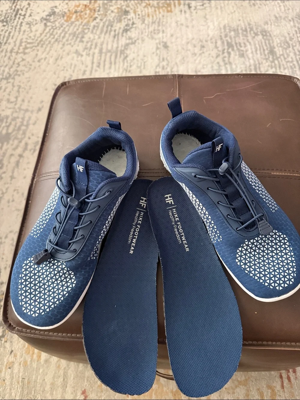 Women’s Navy HF Lightweight Knit Sneakers